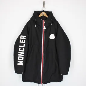 Moncler Charnier Logo Printed Down Parka XXL