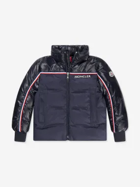 Moncler Enfant Boys Down Padded Michael Jacket in Navy