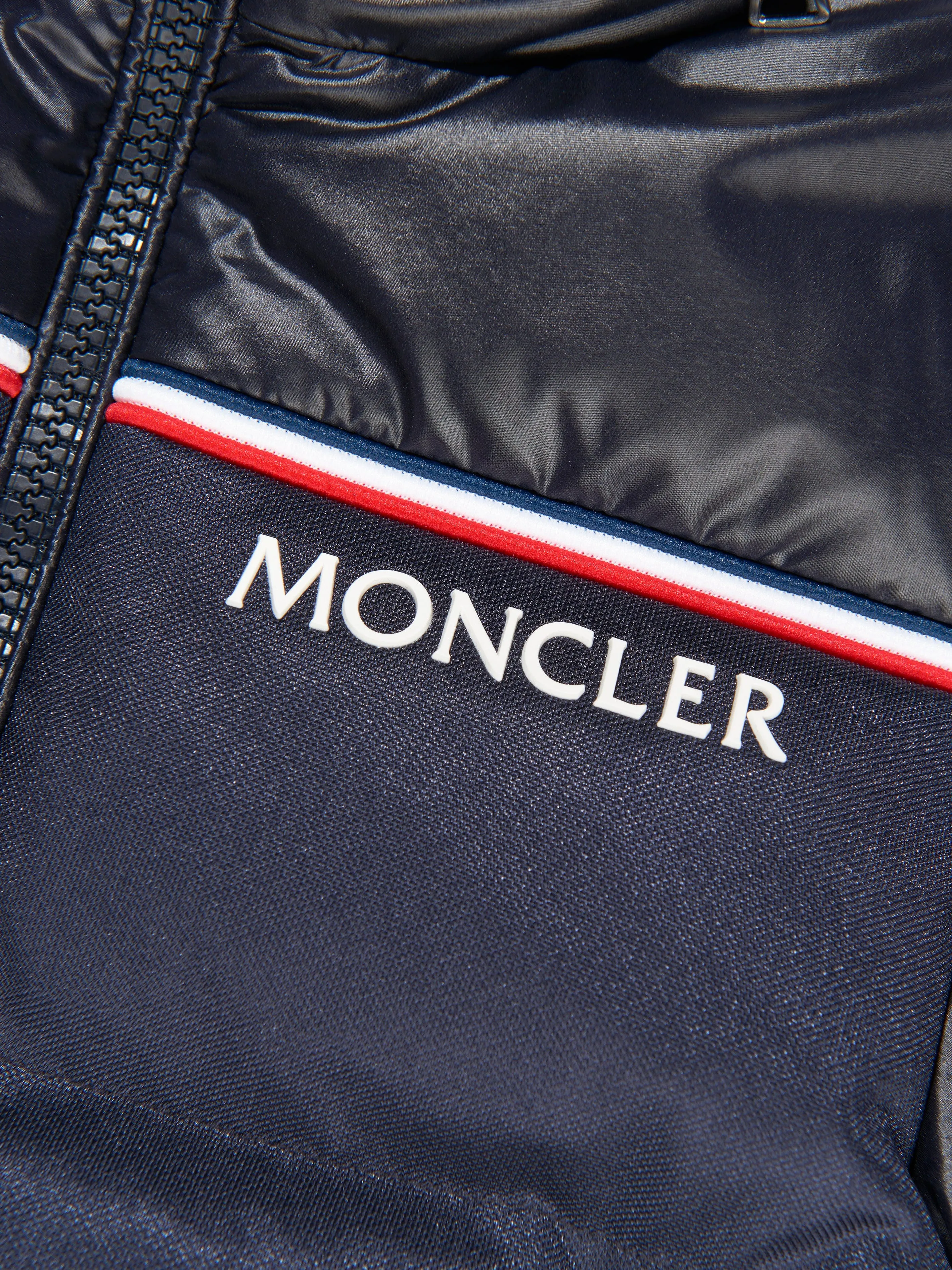 Moncler Enfant Boys Down Padded Michael Jacket in Navy