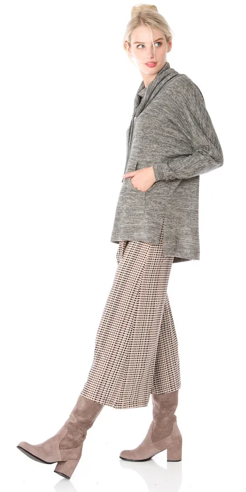 Morrison Cropped Trousers (lined), english check