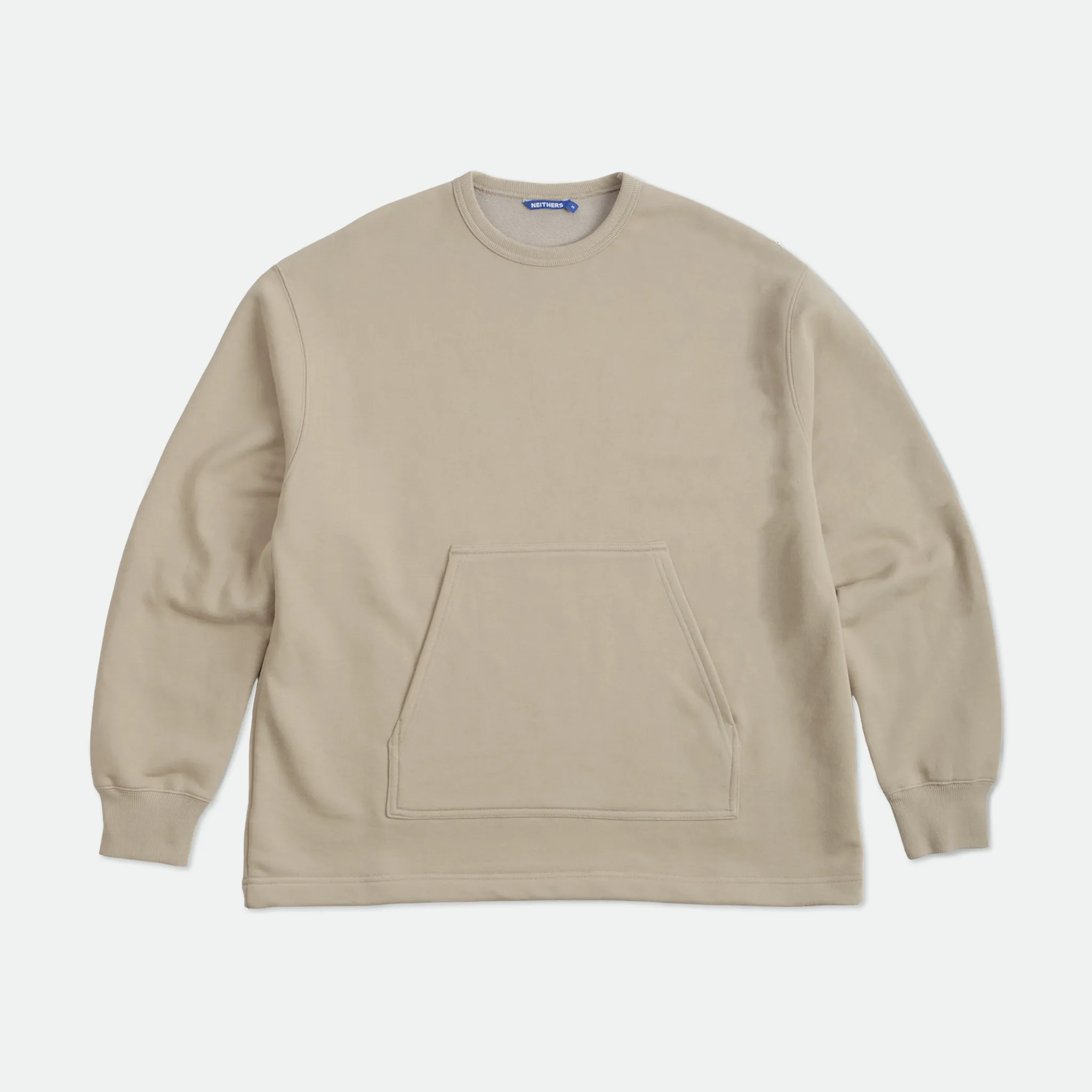 NEITHERS - Newsboy Crewneck Taupe