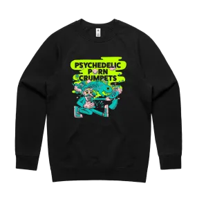 Night Gnomes / Black Crew Jumper