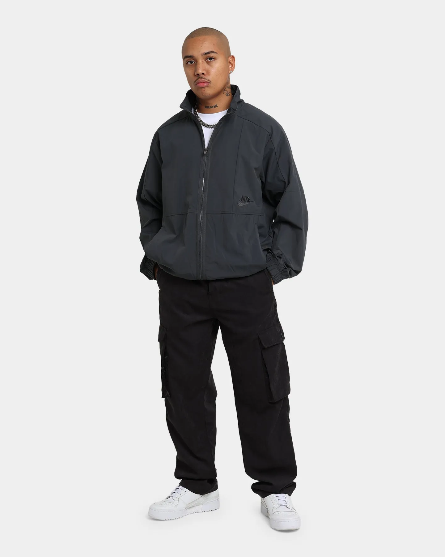 Nike Sportswear Revival Woven Track Jacket Anthracite