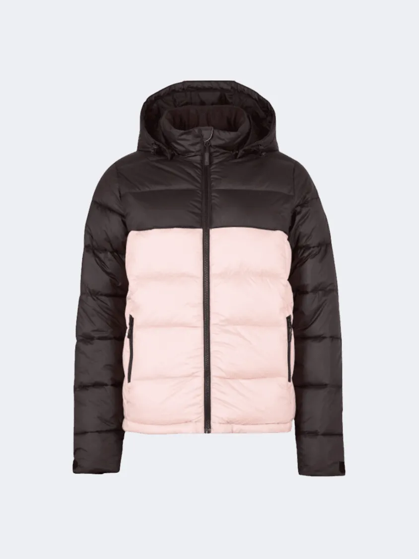 O&#39;Neill Puffer Women Lifestyle Jacket Peach Whip/Block