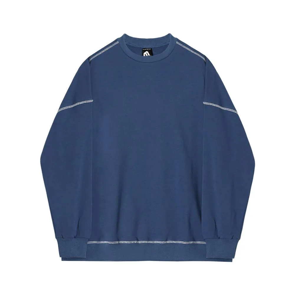 OH Minimal Stitched Outline Crewneck