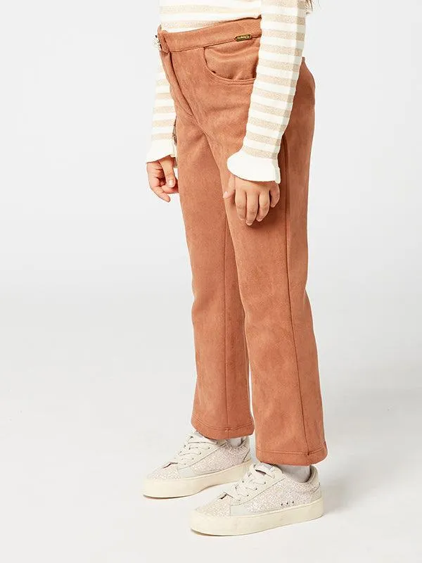 One Friday Brown Solid Culottes