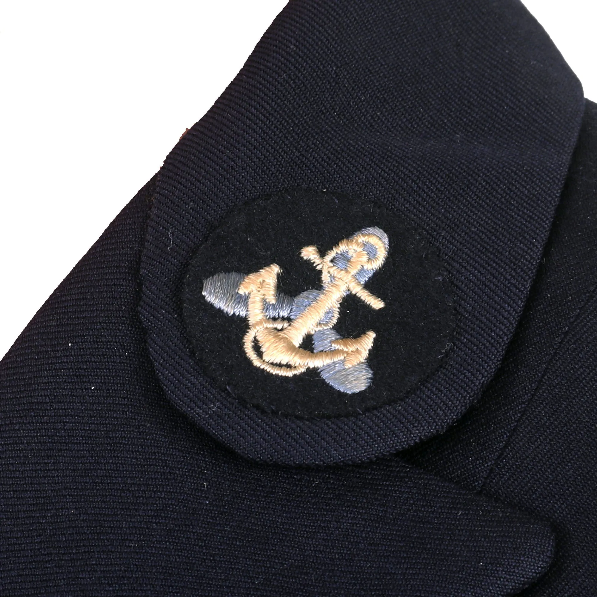 Original U.S. WWII Women Accepted for Volunteer Emergency Service “WAVES” Naval Reserve Blue Service Dress Uniform Set