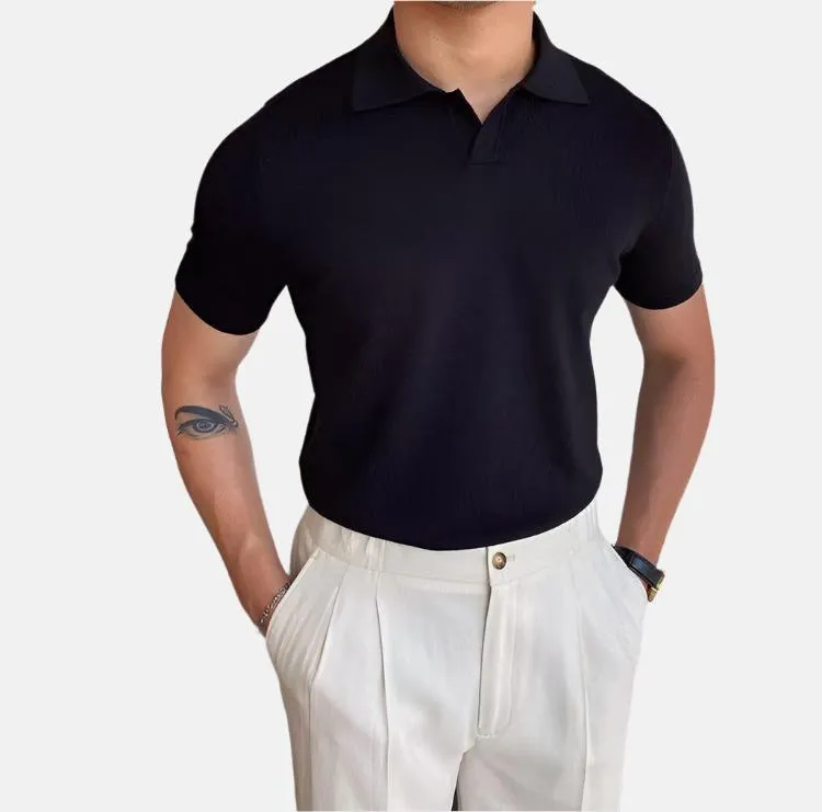 OSAN Slim V-Neck Polo