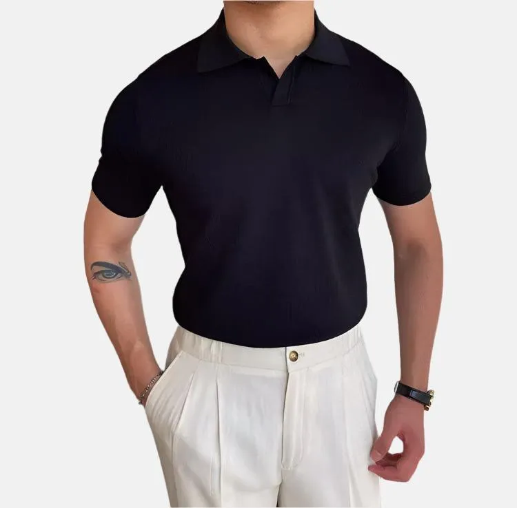 OSAN Slim V-Neck Polo