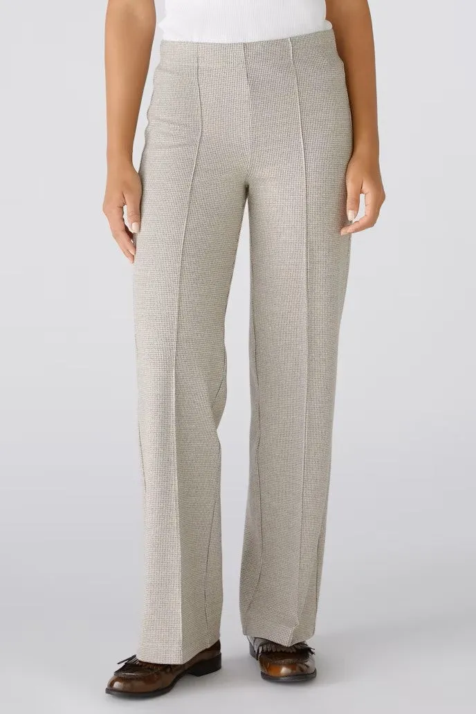 Oui - Houndstooth Trousers