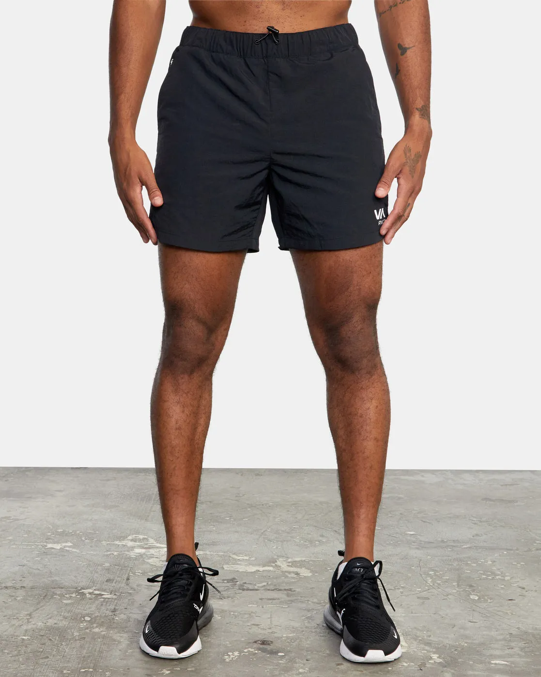 Outsider 17" Packable Shorts - Black