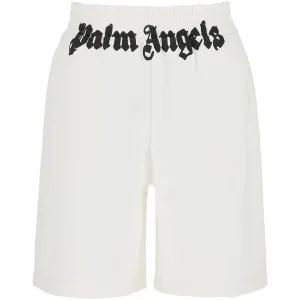 Palm Angels sporty bermuda shorts with logo print