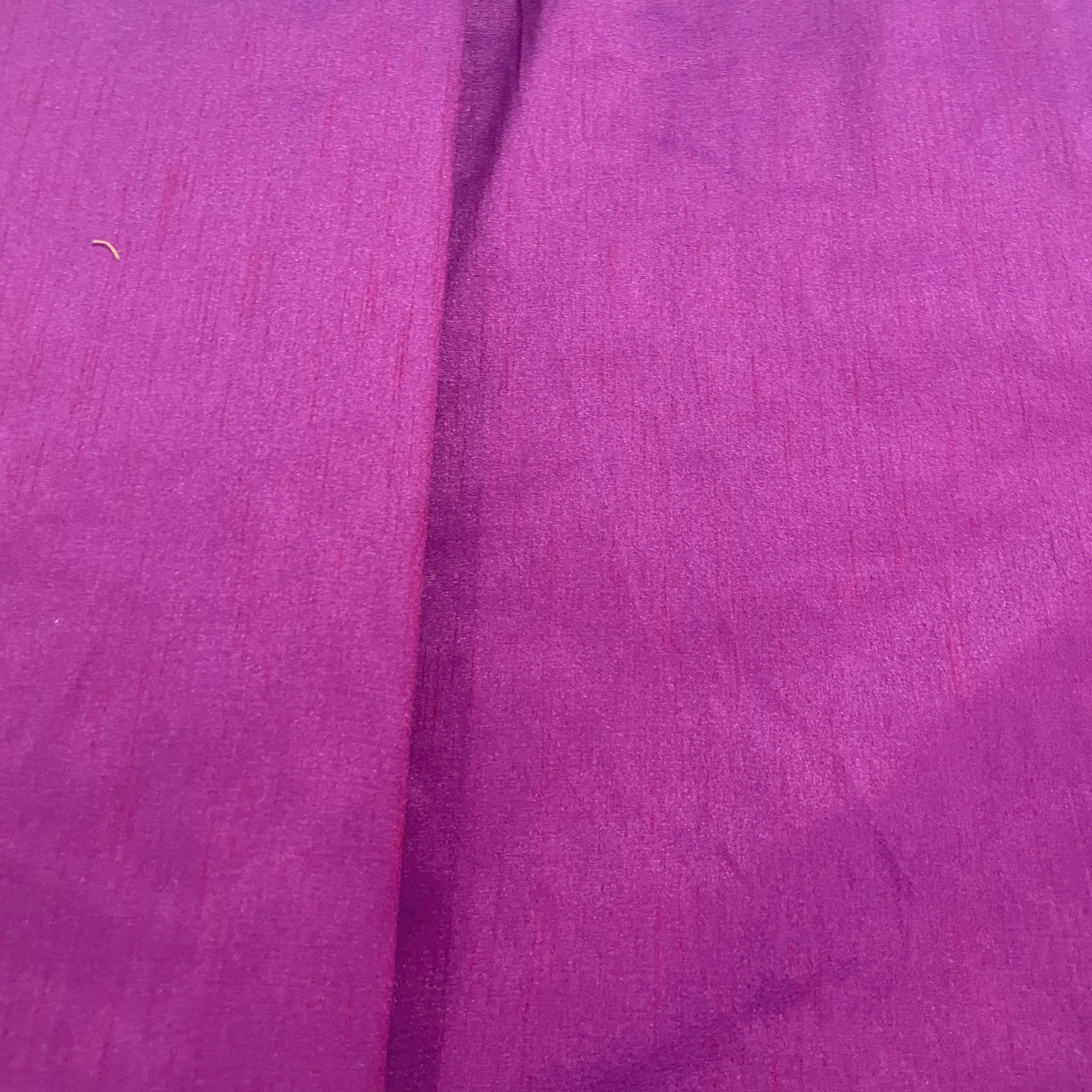 Palm Purple Solid Dupian Silk Fabric