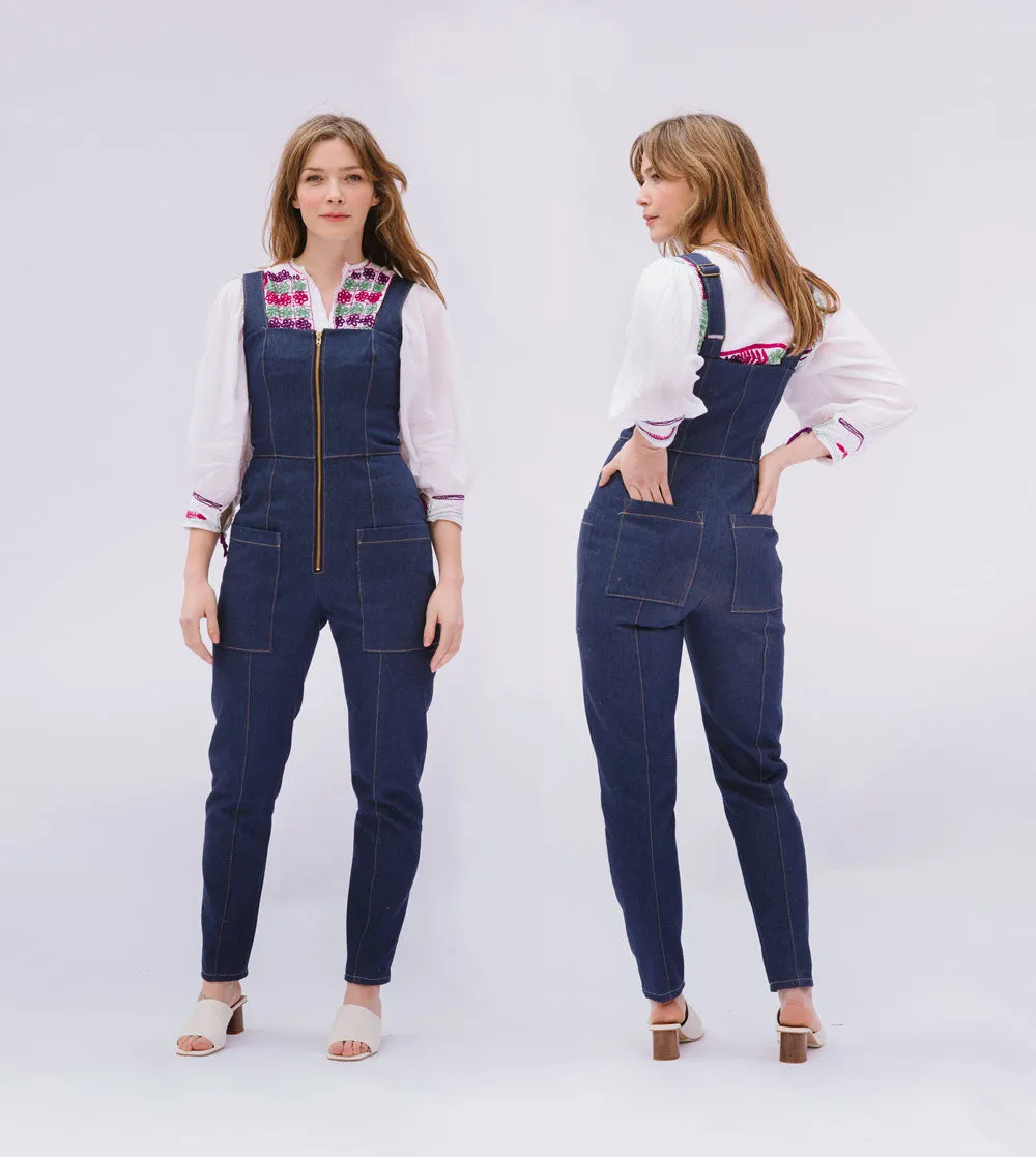 PDF Pattern - Sloane Overalls and Pants | Victory Patterns