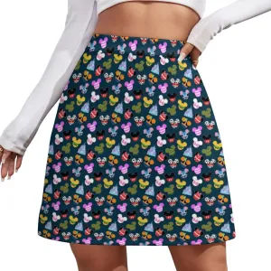 Pin Collector Short Skirt