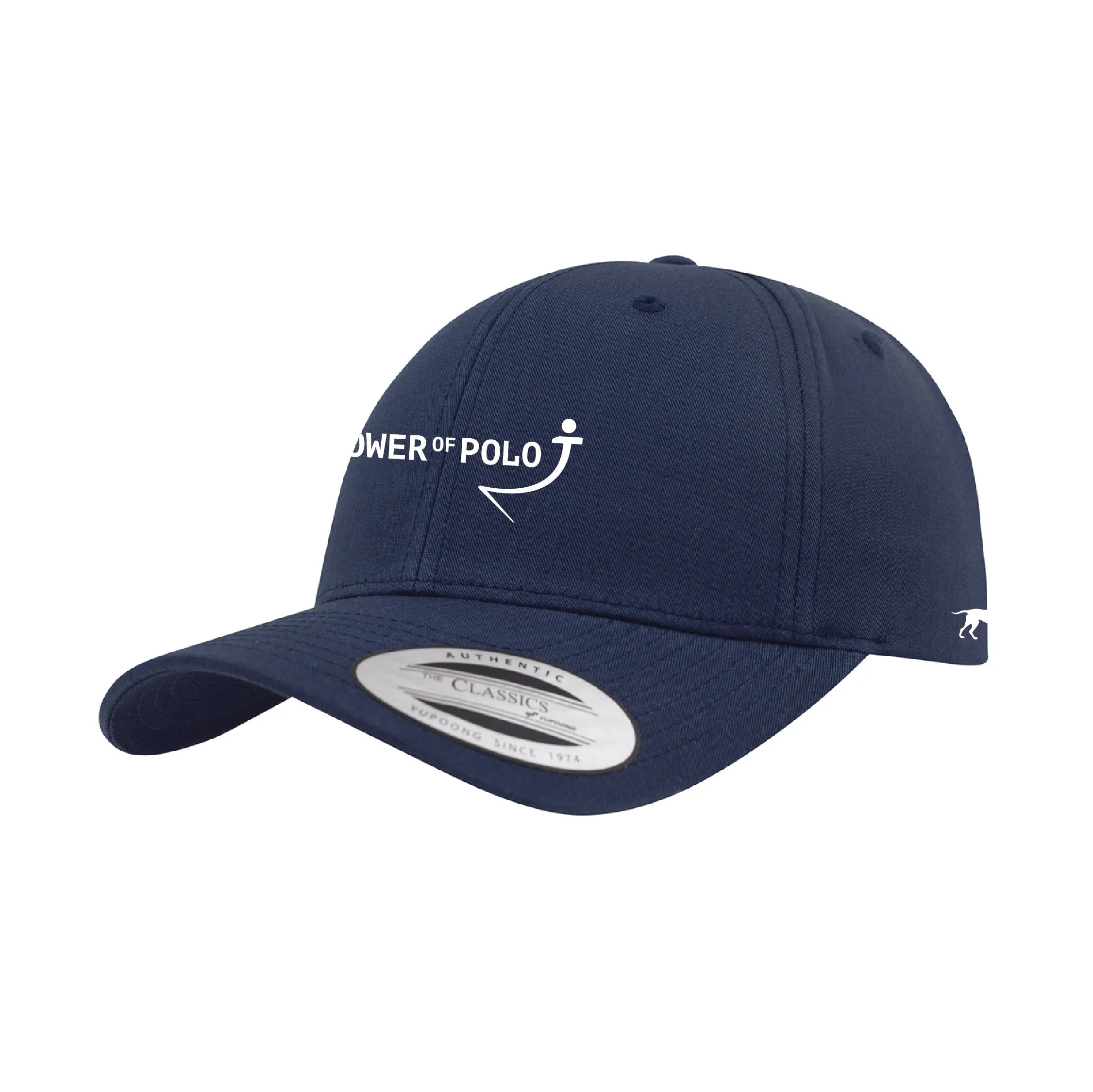 Power of Polo Navy Curved Classic Cap