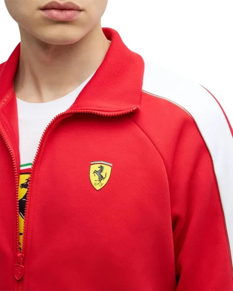 PUMA Men's Standard Scuderia Ferrari Race MT7 Track Jacket