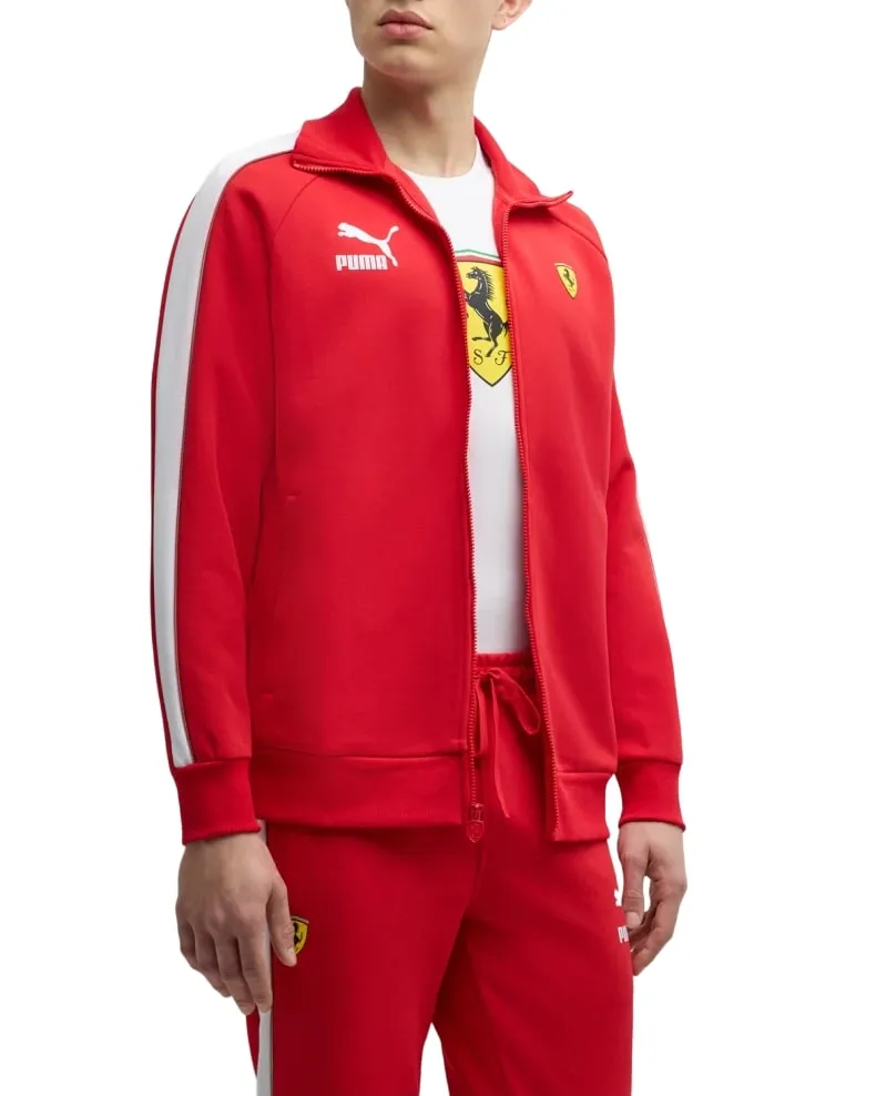 PUMA Men's Standard Scuderia Ferrari Race MT7 Track Jacket