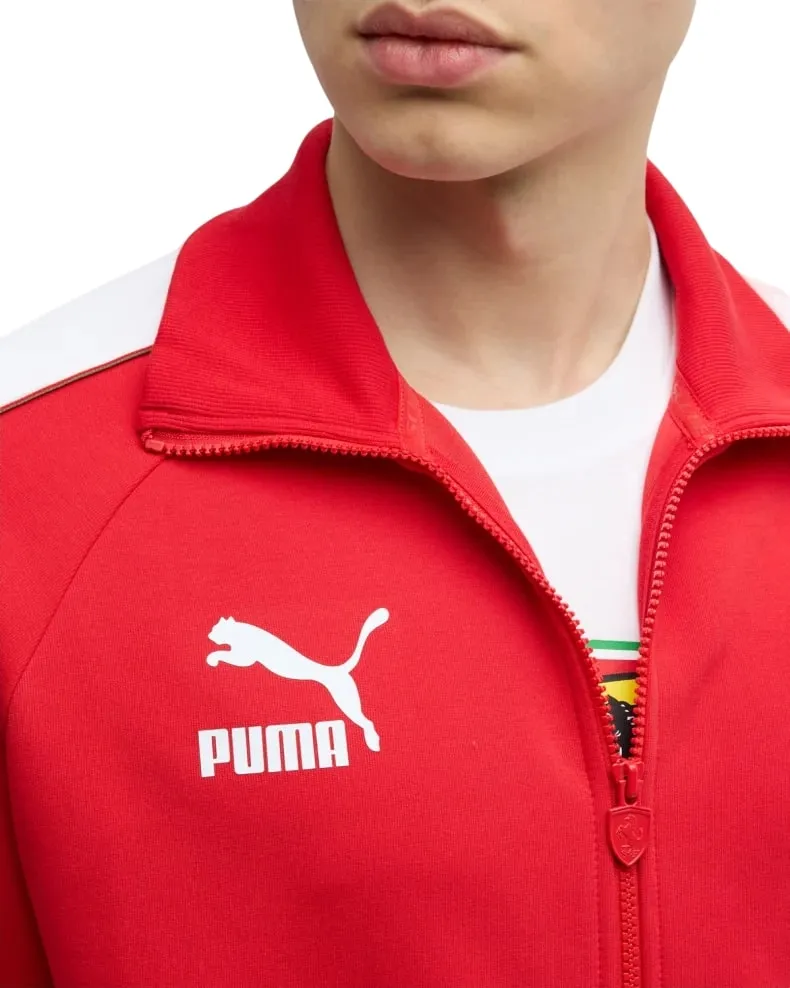 PUMA Men's Standard Scuderia Ferrari Race MT7 Track Jacket