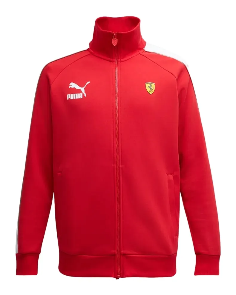 PUMA Men's Standard Scuderia Ferrari Race MT7 Track Jacket