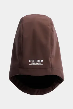 Rain Balaclava Matte Dark Brown