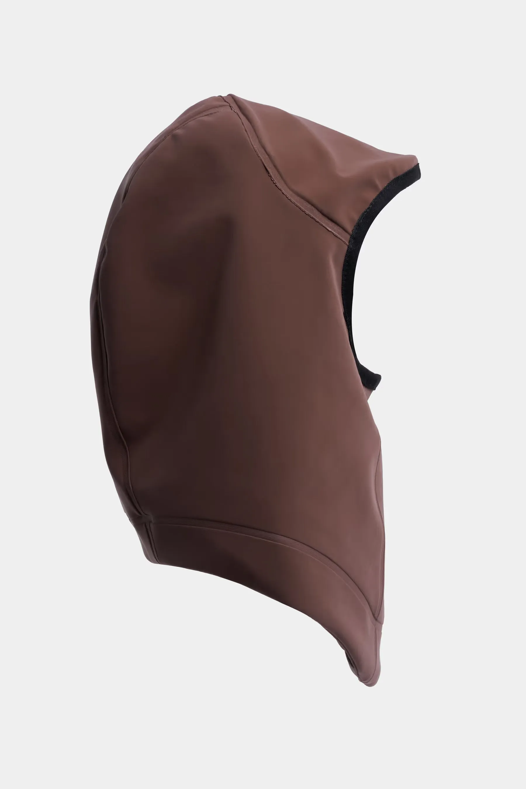 Rain Balaclava Matte Dark Brown