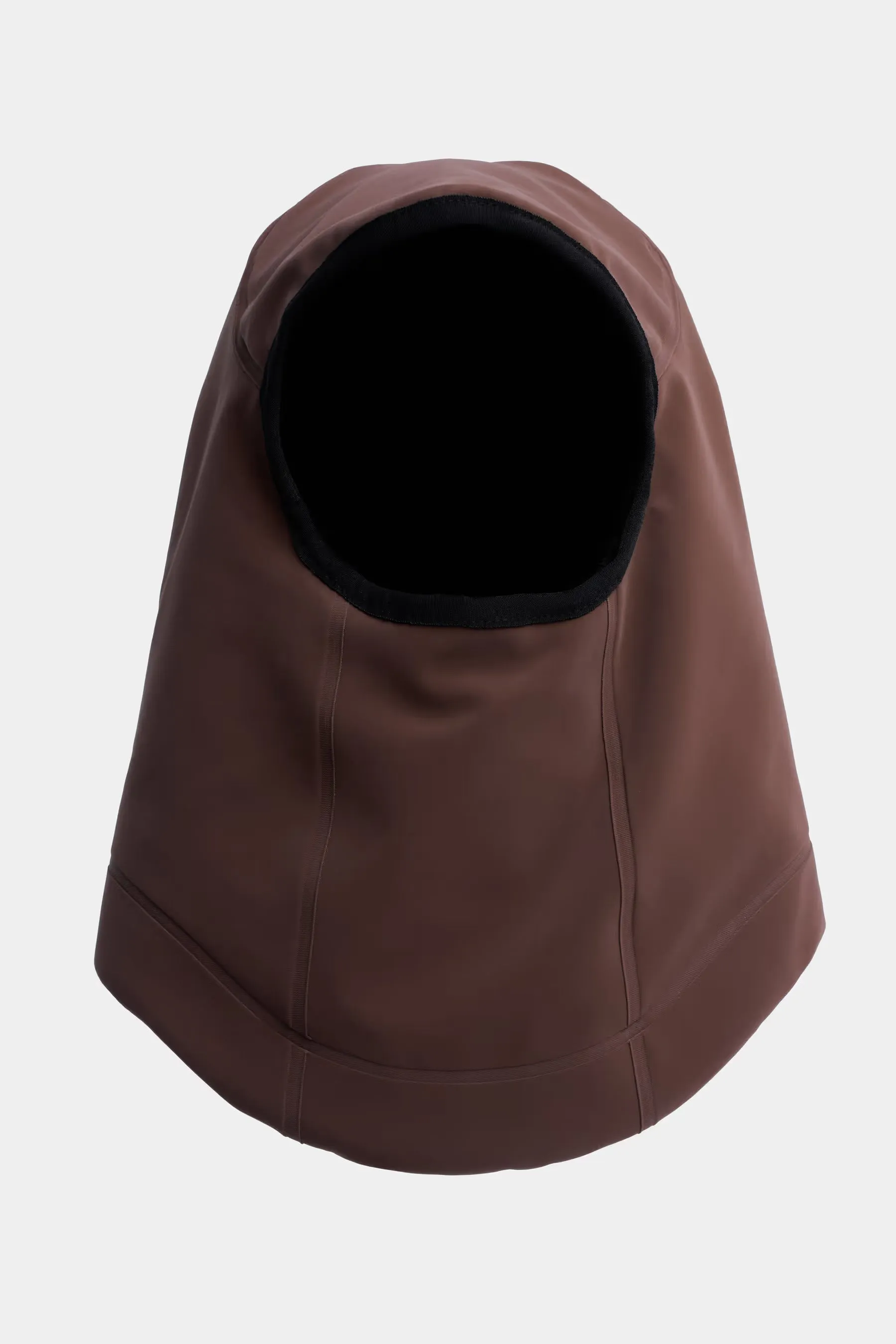 Rain Balaclava Matte Dark Brown