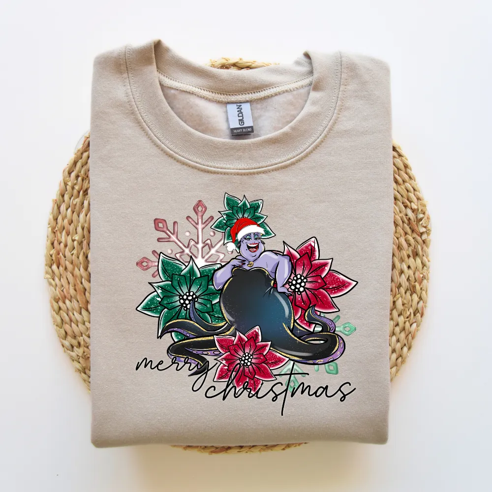 Sea Witch Christmas Crewneck Sweatshirt