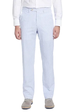 Seersucker Pant<br>Flat Front<br>Regular Rise