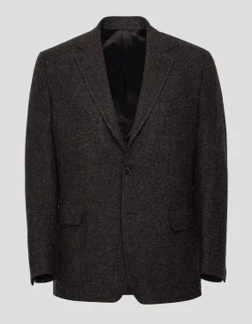 SHAGGY DOG SPORT COAT IN BROWN SOLID - MTO