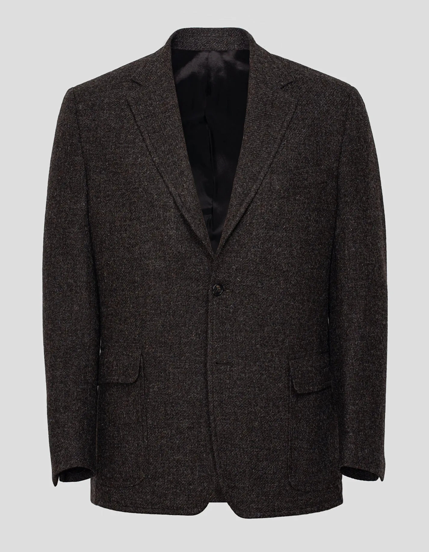 SHAGGY DOG SPORT COAT IN BROWN SOLID - MTO