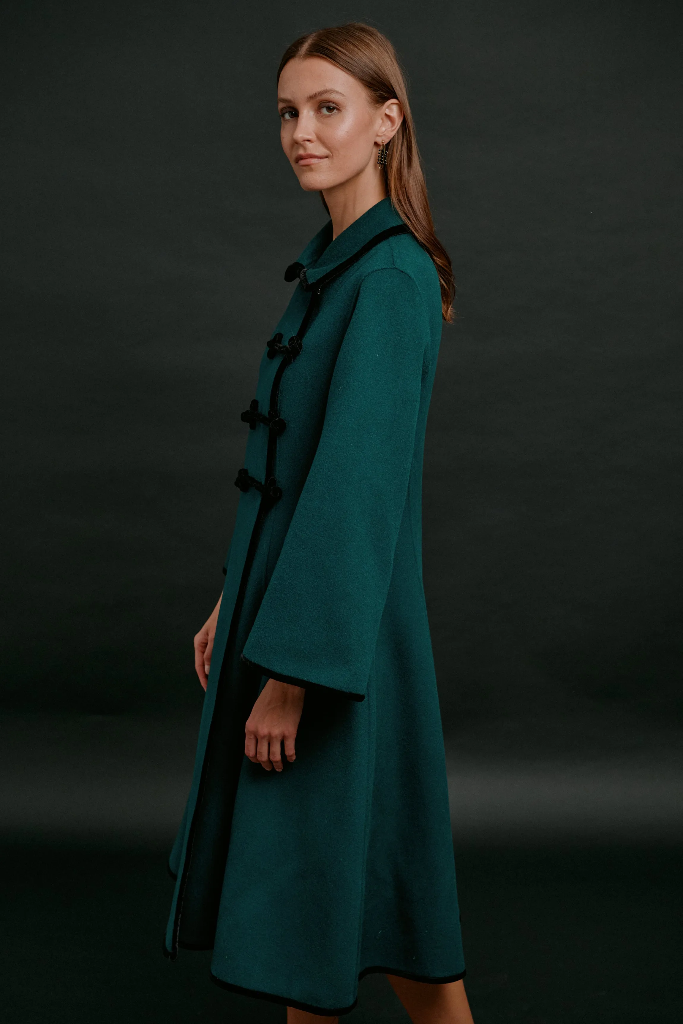 Shouning Dress Coat EMERALD