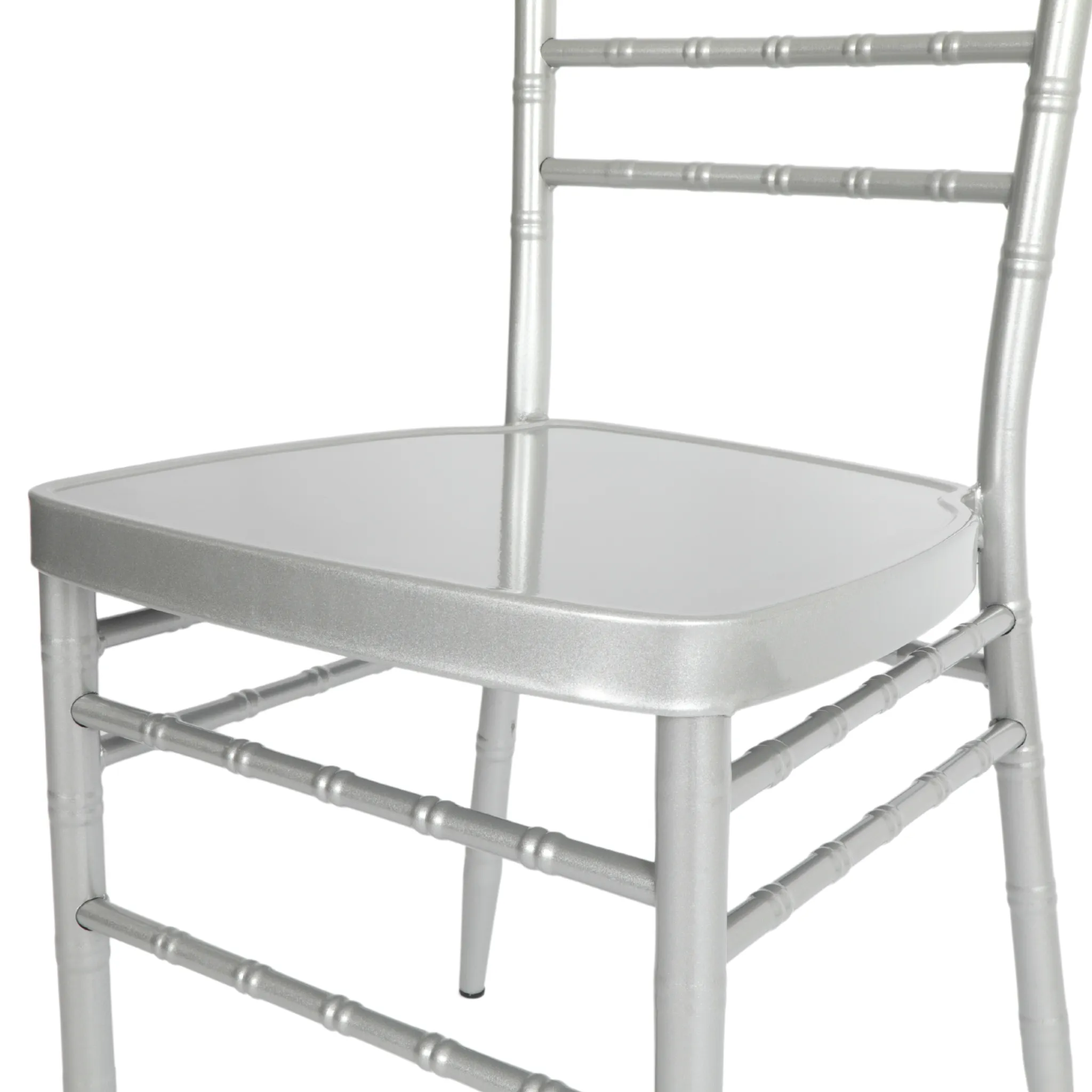 Silver Aluminum Chiavari Chair 4pc/set