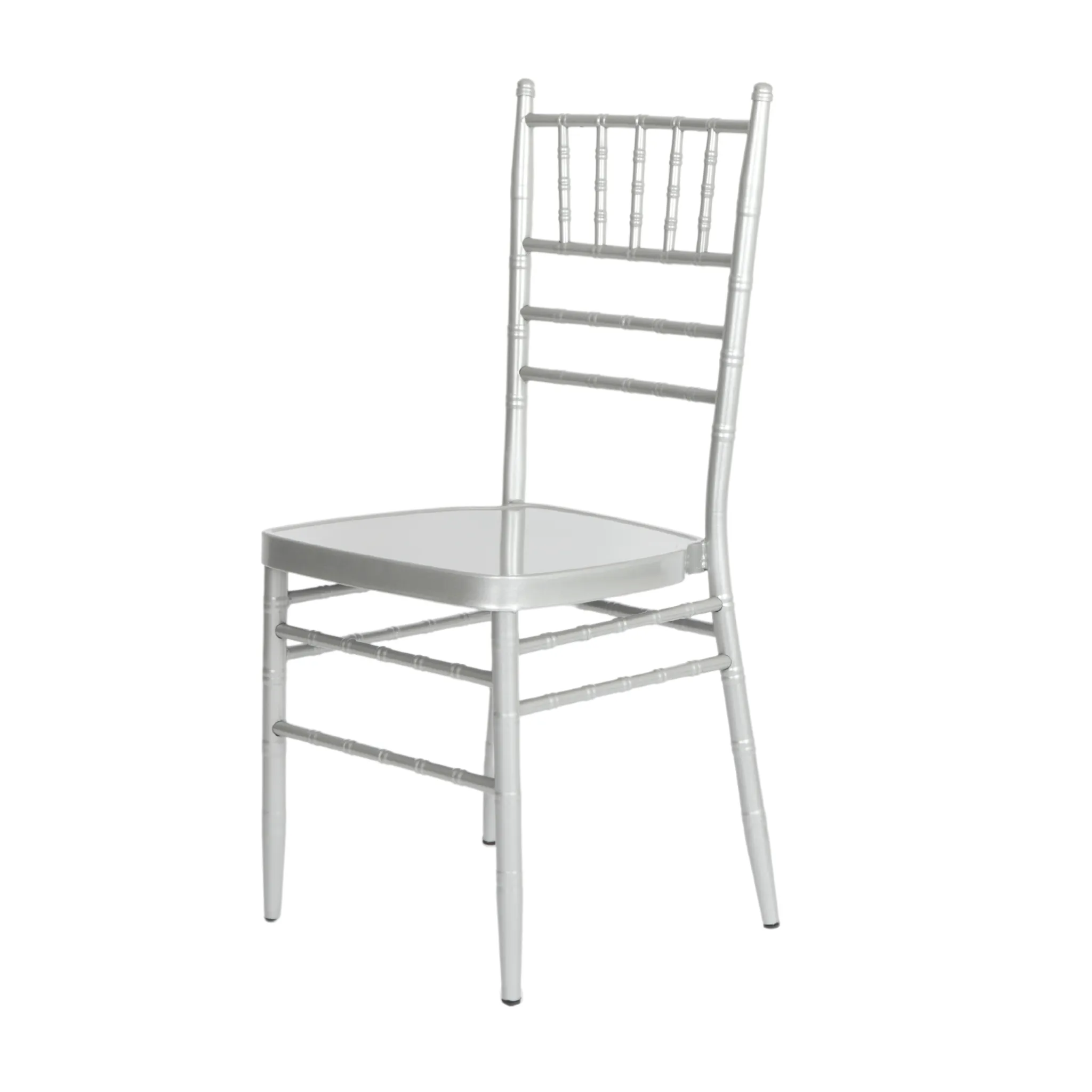 Silver Aluminum Chiavari Chair 4pc/set