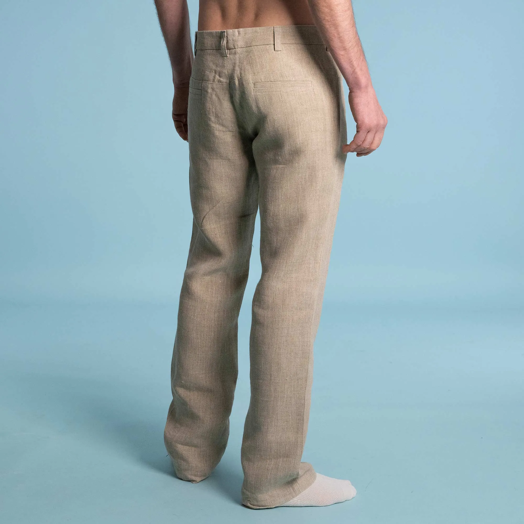 SKYWALKER Slim Fit 100% Organic Raw Hemp Dress Pants Slacks (Discontinued)