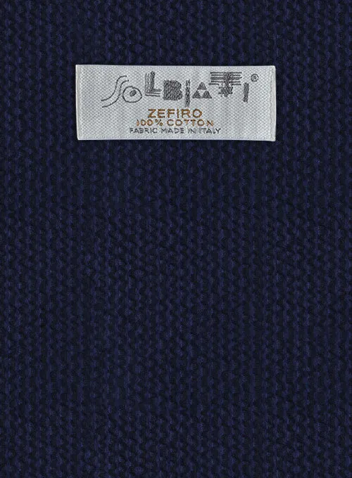 Solbiati Navy Blue Seersucker Pants