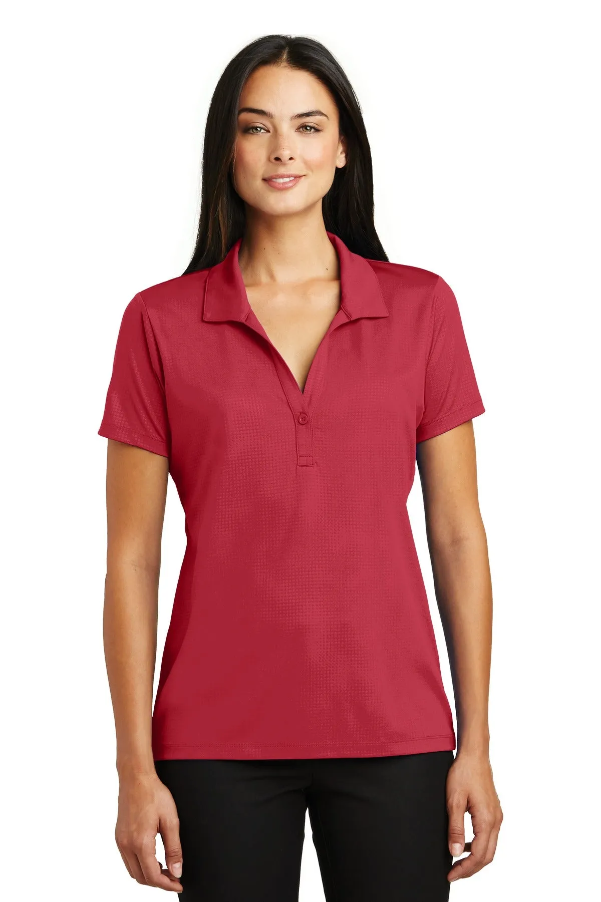 Sport-Tek® Ladies Embossed PosiCharge® Tough Polo®. LST630