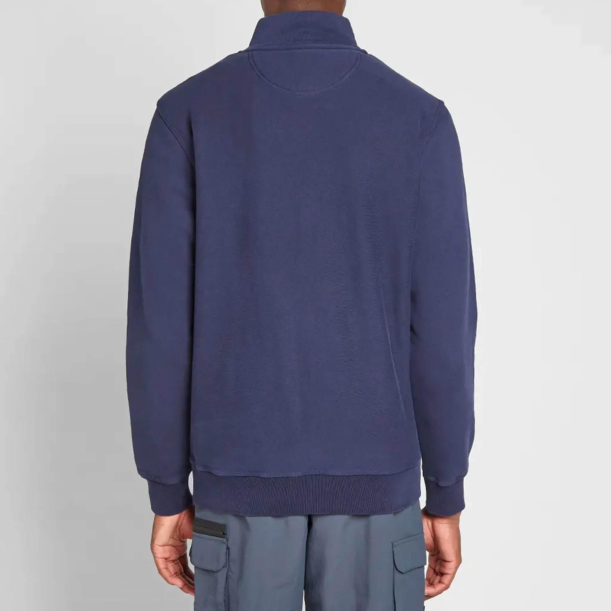 Stussy Stock Fleece Mock Sweatshirt (Navy)