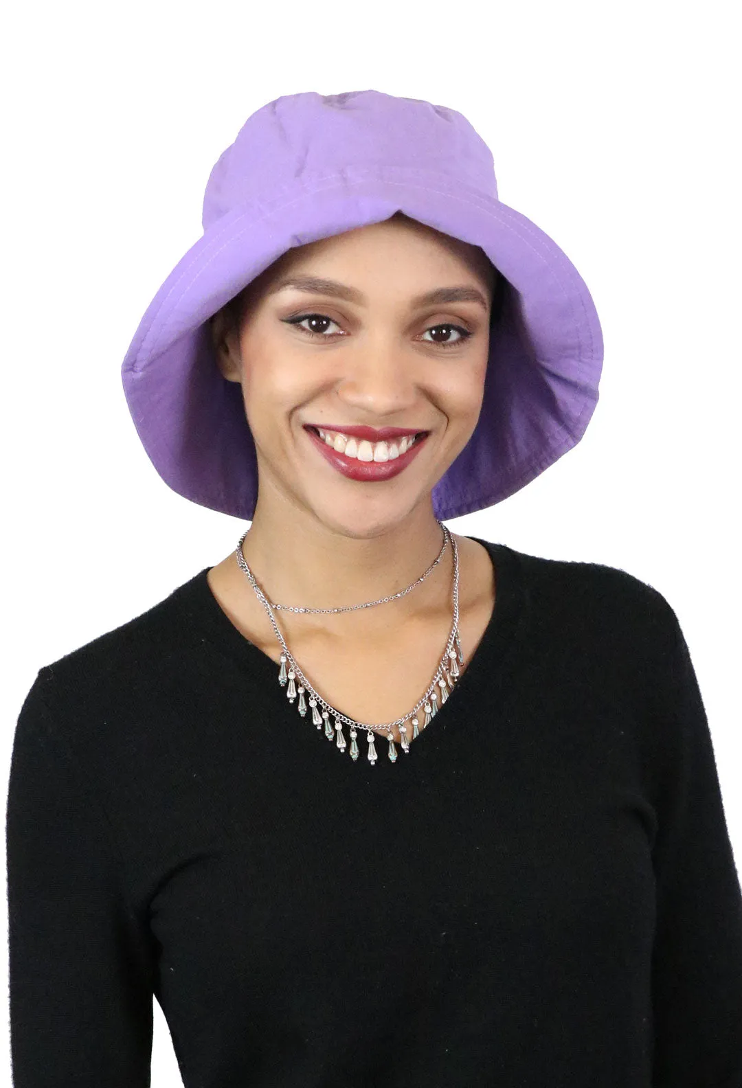 Sunnyside 100% Cotton Summer Hat for Women Chemo Headwear 50  UPF