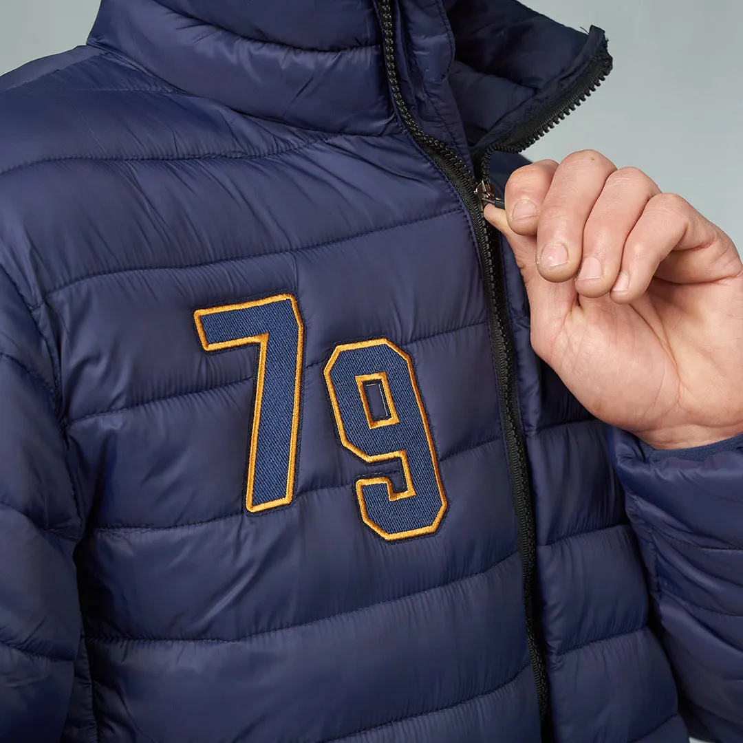 Tiger Puffer Jacket Navy