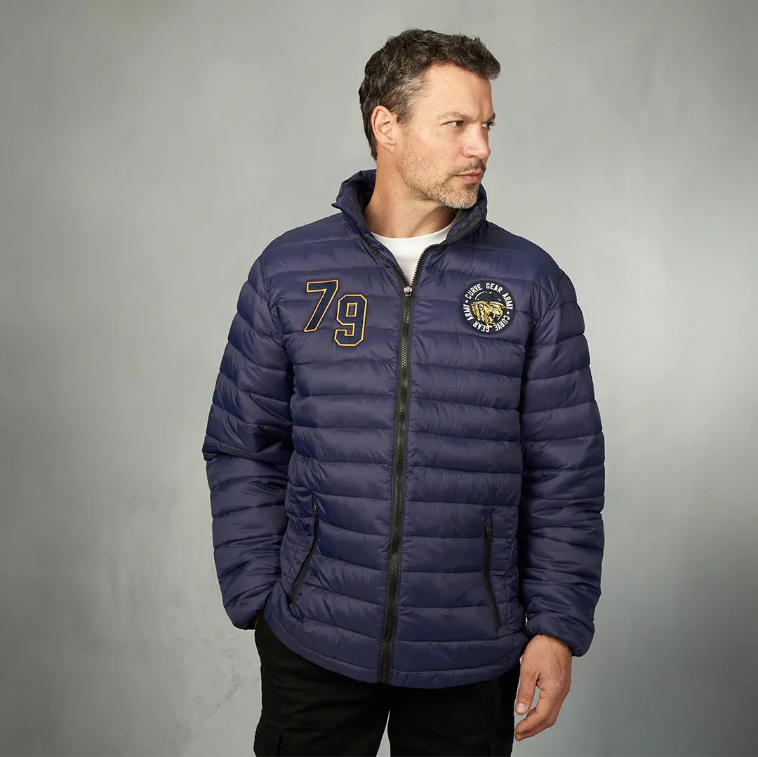 Tiger Puffer Jacket Navy