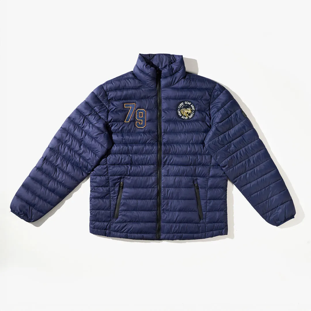 Tiger Puffer Jacket Navy