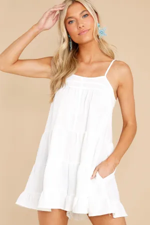 Total Cutie White Romper