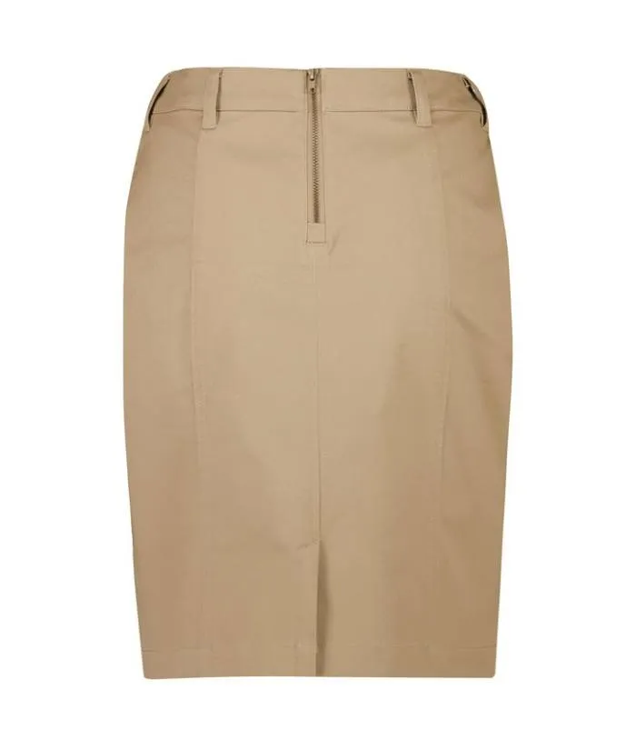 Traveller Womens Stretch Skirt with Belt