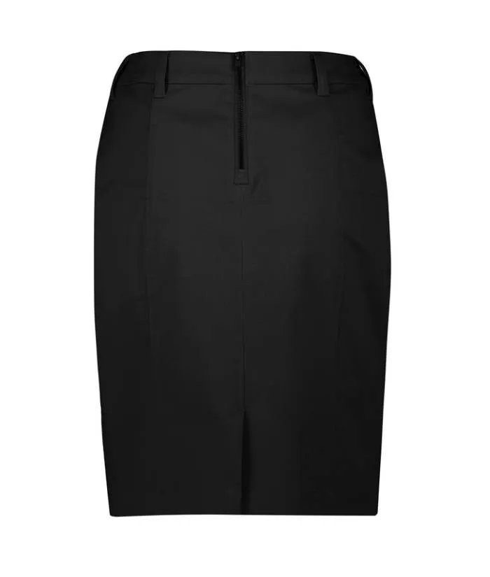 Traveller Womens Stretch Skirt with Belt