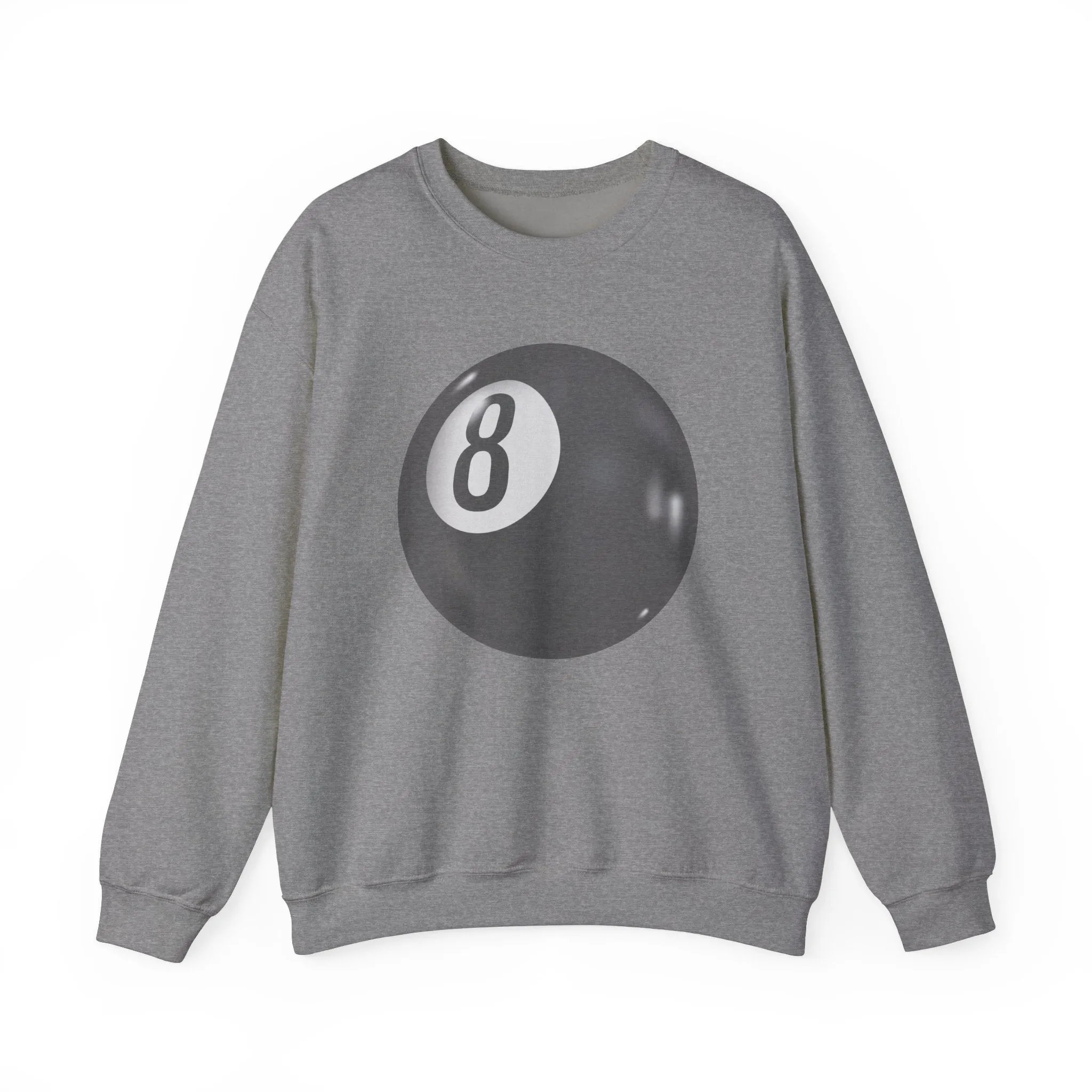 Trending Eight Ball Sweatshirt, Eight Ball Jumper, Billiards Sweatshirt, Eight Ball Pullover, Eight Ball Long Sleeve, Billiards Jumper