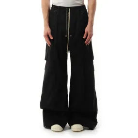 Twill Double Cargo Jumbo Bela Pants in Black