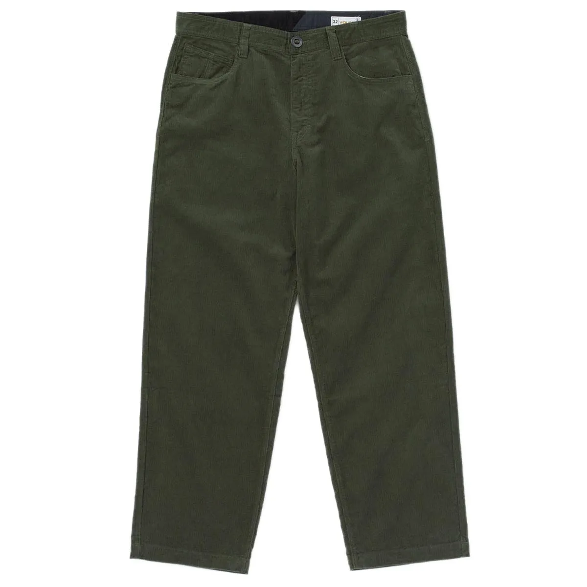 Volcom Frickin Loose Tapered Cord Pants - Squadron Green