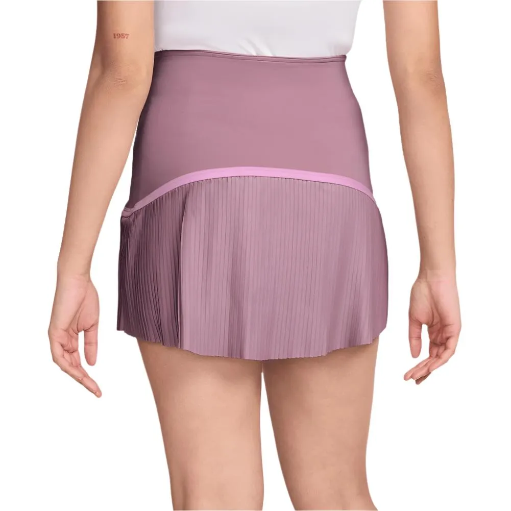 Women`s Court Dri-FIT Advantage Pleated Tennis Skort Plum Dust