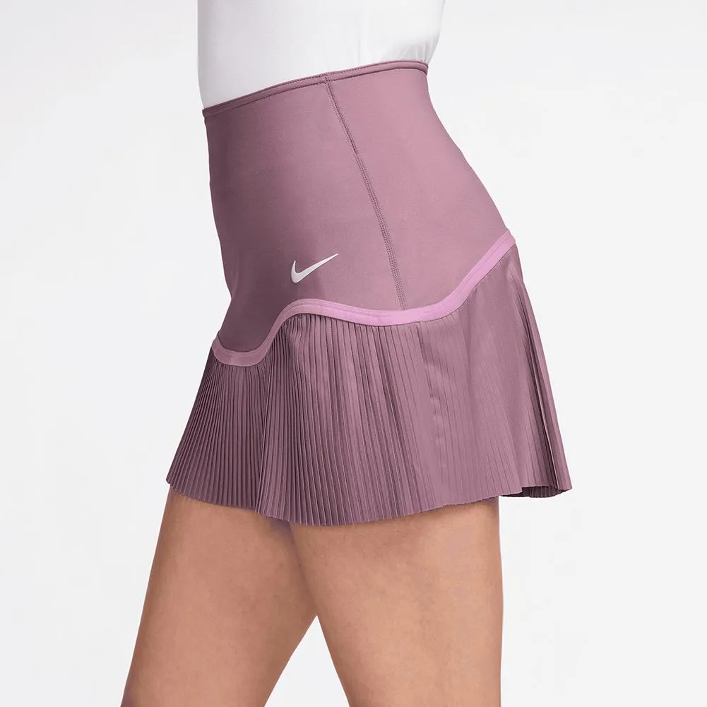 Women`s Court Dri-FIT Advantage Pleated Tennis Skort Plum Dust